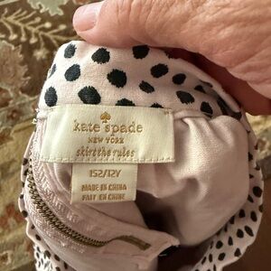 Kate Spade Black and White Polka Dot Skirt